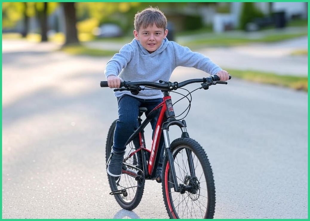 IMY 저학년 자전거 학생 MTB 초등학생 입문용 자전거 튼튼 가성비 미니벨로, 단속- 블랙 레드, 1개, 20cm