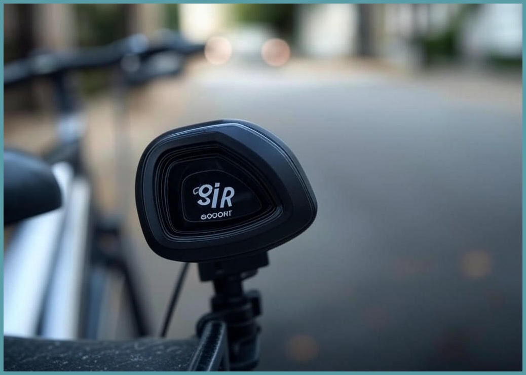iGPSPORT SR mini 스마트 레이더 후방 센서 자전거 후미등, 1개, 블랙