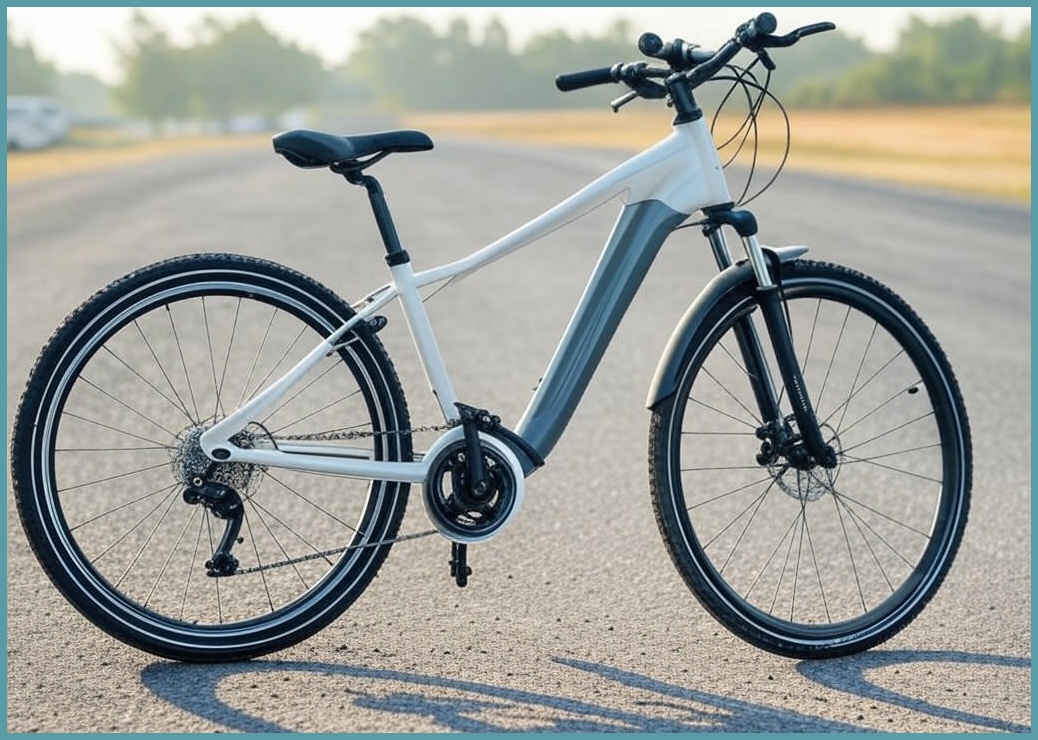 벨리시 접이식 MTB 자전거 산악 입문용 변속 휴대용 출퇴근 등하교 마실용 튼튼한, 1개, 165cm, 화이트 그레이/24단/24인치/기본휠