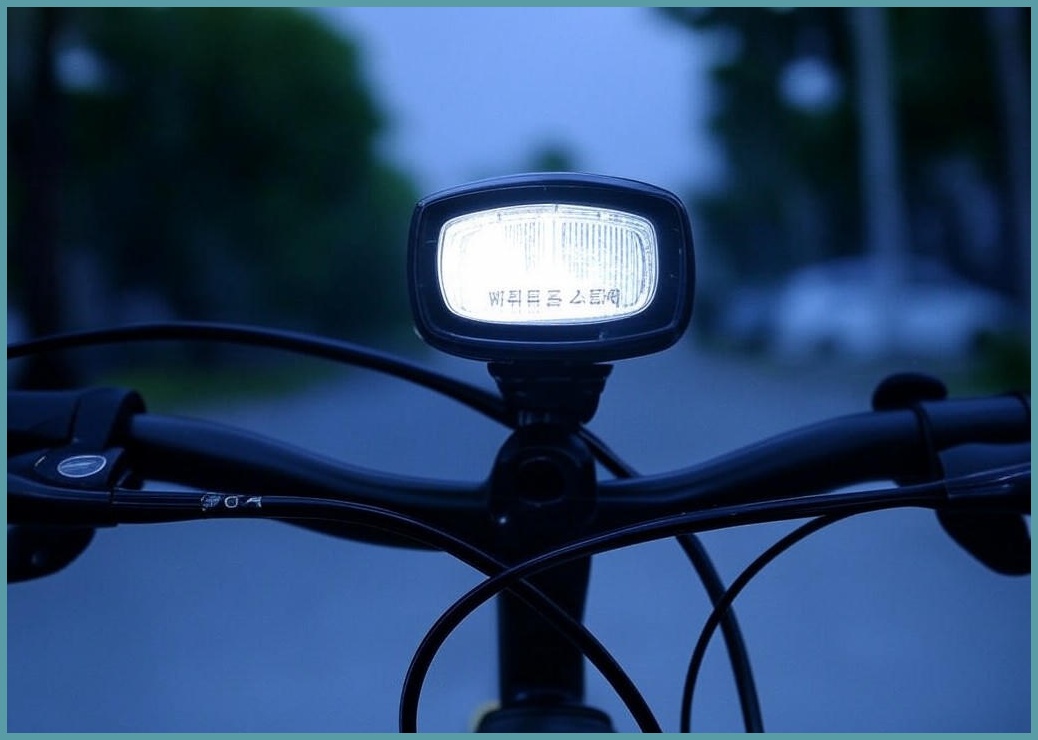 락브로스 자전거 스마트 충전식 전조등