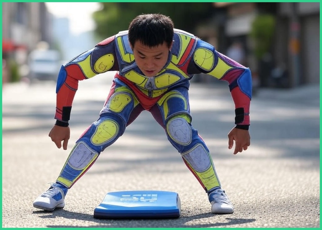 랜드웨이 모션 101 스턴트 묘기 킥보드, 1개