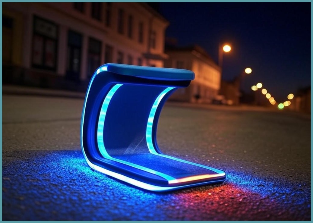 미코우 접이식 발광 킥보드