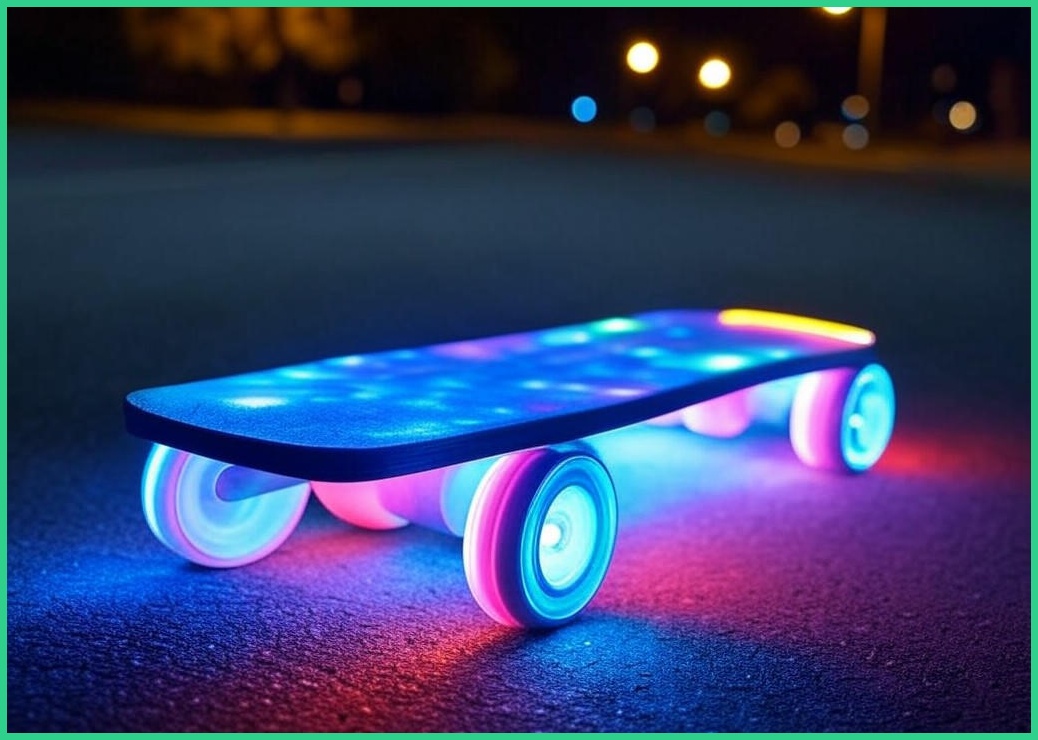 발로타 LED 발광 킥보드 불바퀴 100mm 2p + 볼트너트 2p