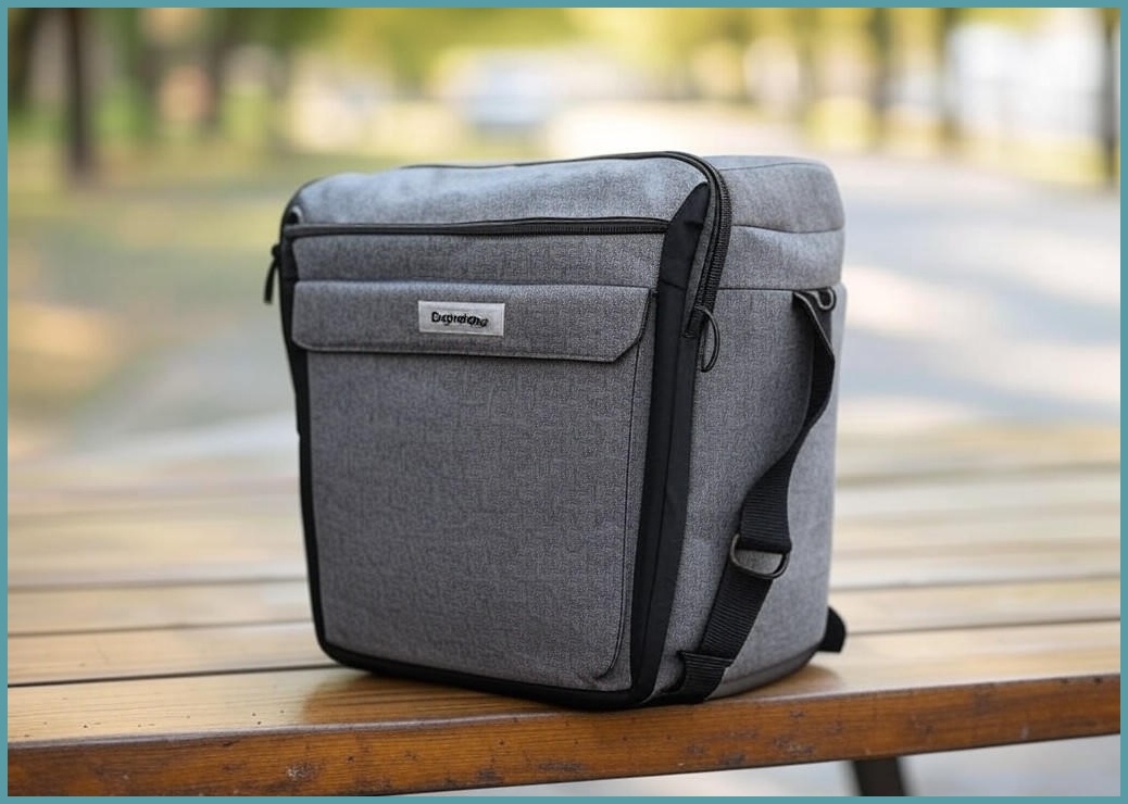 블룸팡 자전거 가방, 그레이, 1개