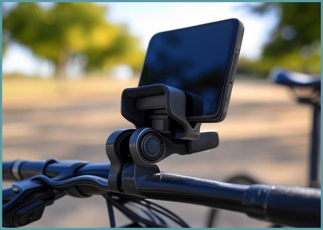 에이스피드 원터치 자전거 휴대폰 거치대