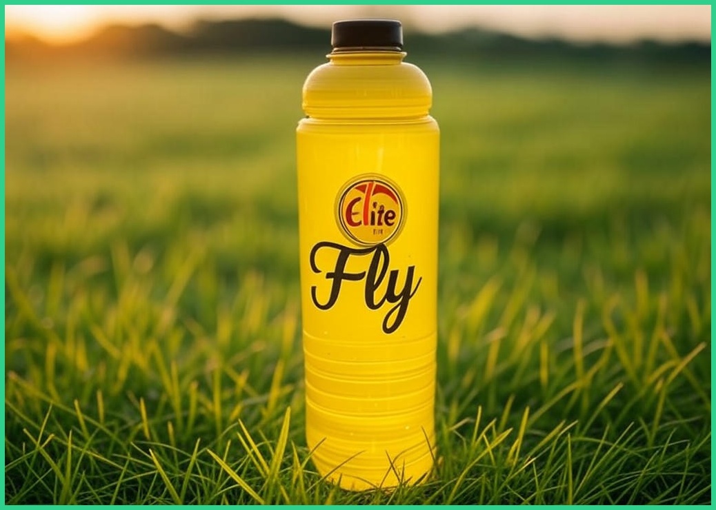 엘리트 플라이 한정판 자전거 물통 운동 스포츠 물병, 1개, 550ml, YELLOW FLOU