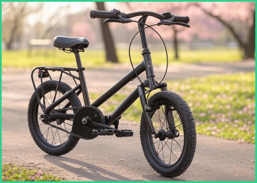 와일드프로 봄맞이 빅세일 미니 자전거 휴대용 방수블루투스스피커 페블라이트 파티 MT-PBLT Party, 블랙