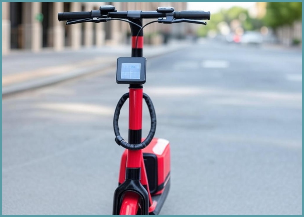 전동킥보드 키박스 볼트게이지 전동자전거 볼트메타 도난방지 자물쇠, 1개