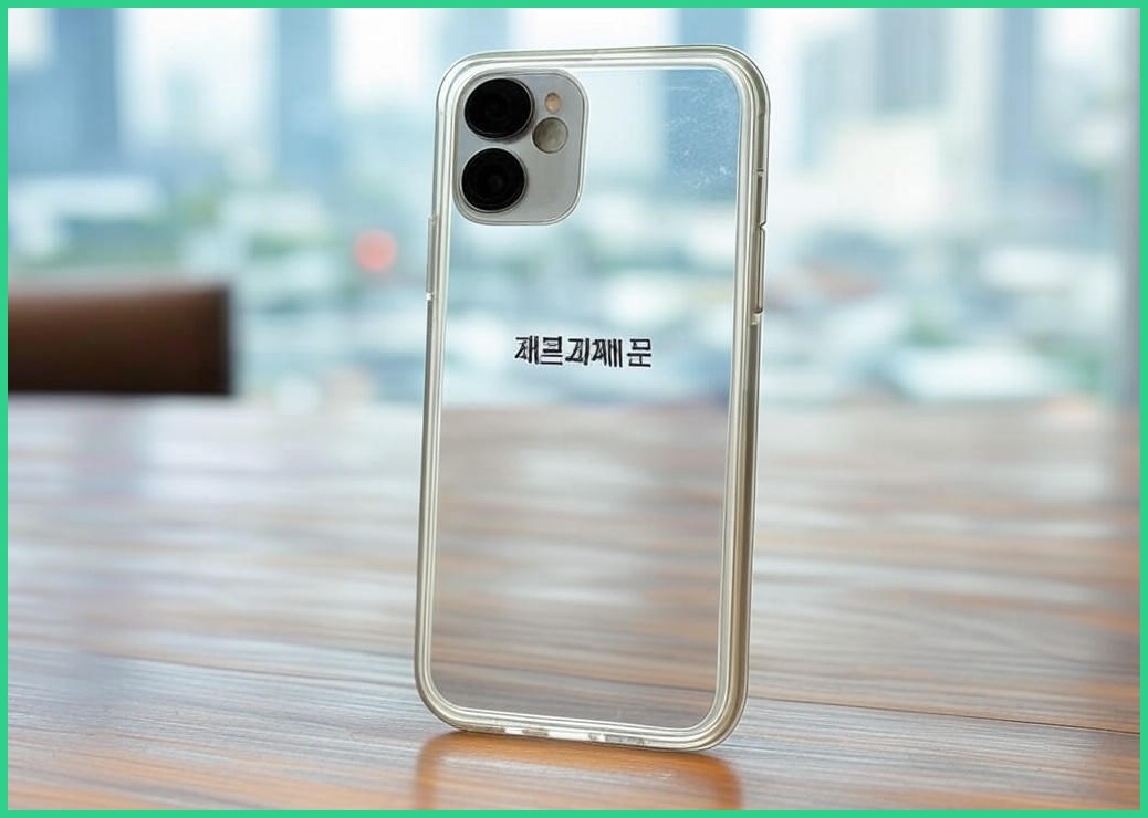 제로퍼제로 투명 휴대폰 케이스