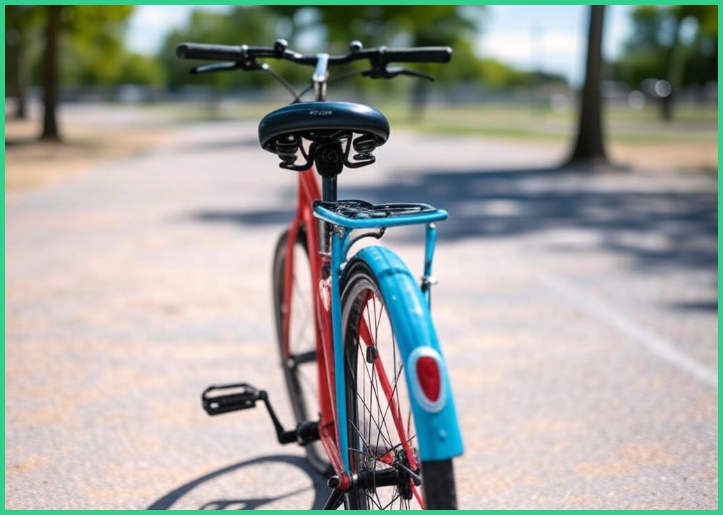 트레벨로 시트포스트 길이조절 후미등장착 자전거 짐받이 랙