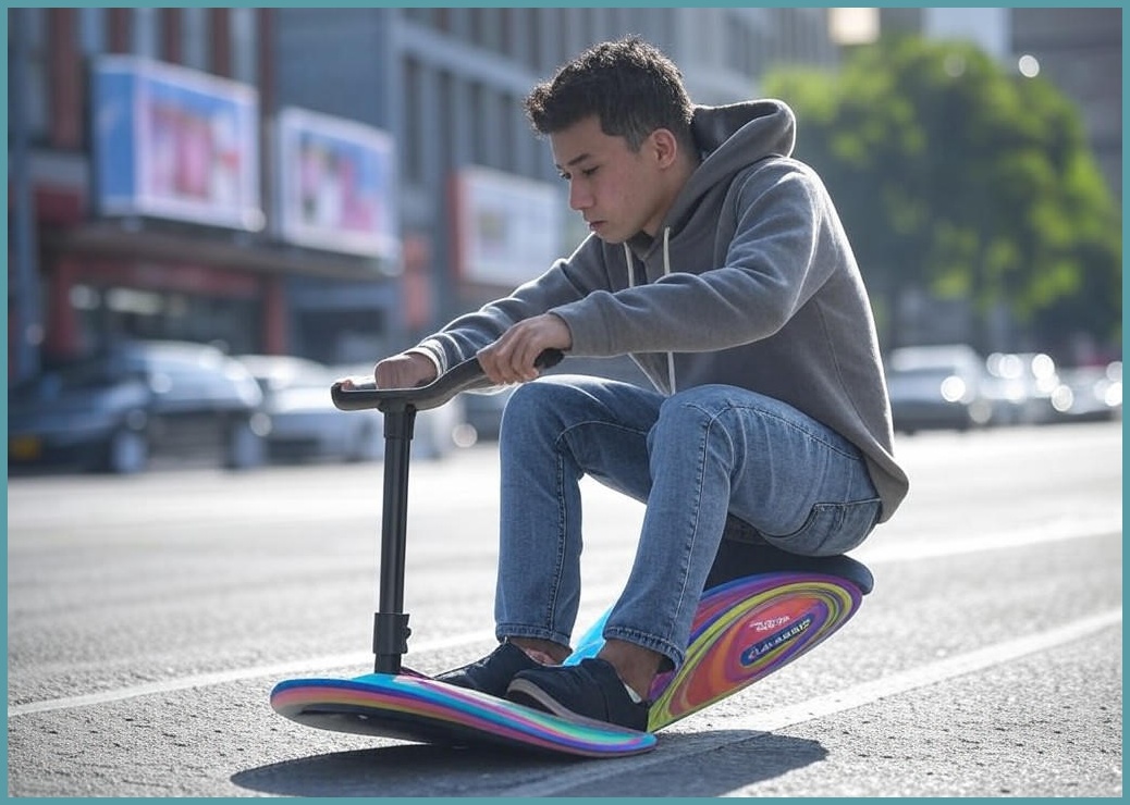 플렉스타 전동킥보드 강력한 접이식 대리기사 휴대용 배달 출퇴근 대학생 앉아서타는 1500w, 1개 - 이미지 1